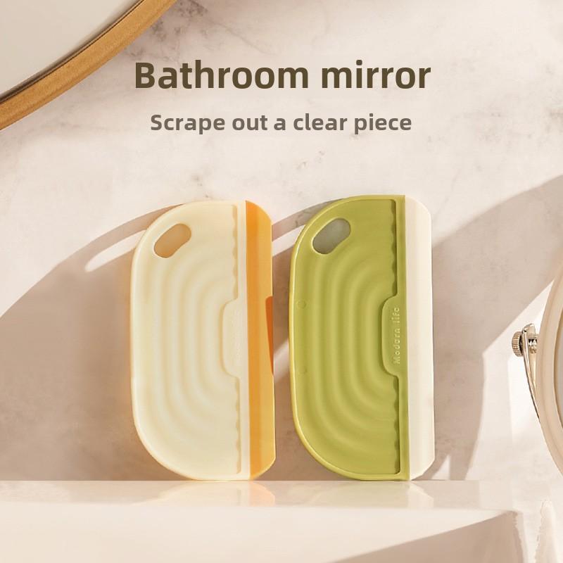 ممسحة سيليكون صغيرة للحمام، الدش، المرآة، سطح المنضدة، أداة تنظيف الزجاج