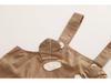 Kids' Summer Cartoon Casual Two-Piece Suspender Short Sleeves Suit