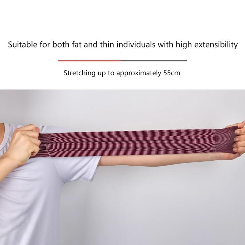 2Pairs Summer Cooling Arm Sleeves Sun Uv Protection Hand Cover Arm Warmers Running Fishing Cycling Basketball Sunscreen Sports S