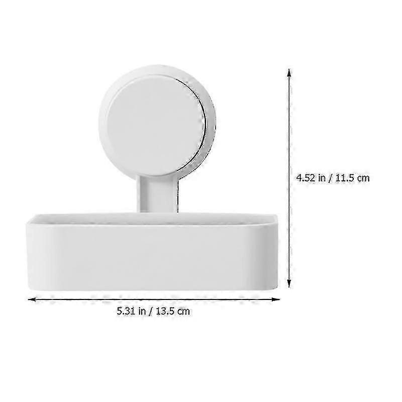 Suction Cup Soap Dish Minimalist Soap Storage Rack Wall-mounted Soap Holder