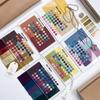 6PCS Transparent Base Sided Acrylic Swatch Palette Color Analysis Cards  Clothing Matching Supplies
