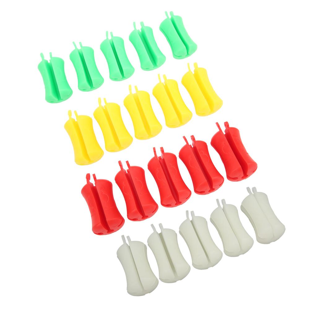 5 STÜCKE Tragbare Angelrute Fixierte Kugel Silikon Wiederverwendbare Angelrutenbalken Bindung Befestigungselement für Angeln