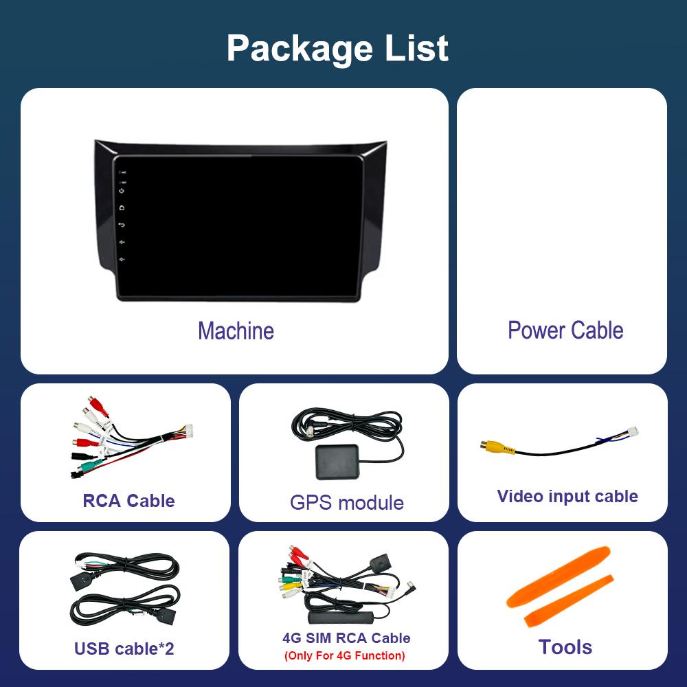 Android 14 Intelligent System for Nissan Sylphy B17 Sentra 12 2012 - 2018 GPS Navi BT Car Video Player WiFi 4G DSP Stereo