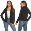 Women Swallow Collar Suit Ladiess Coat Collared Tops