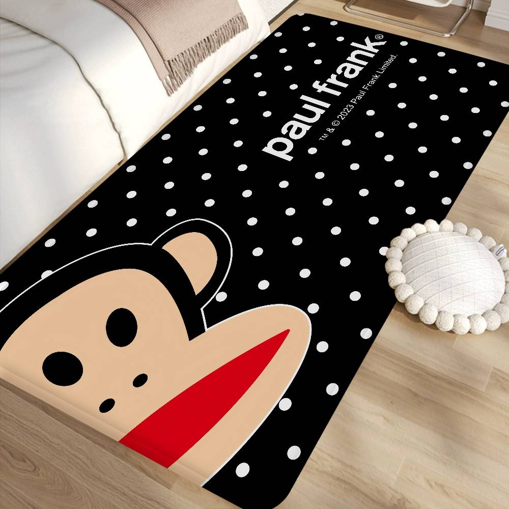 Fashion P-Paul Frank Door Mat Nordic Style Bedroom Living Room Doormat Home Balcony Anti-Slip Alfombra
