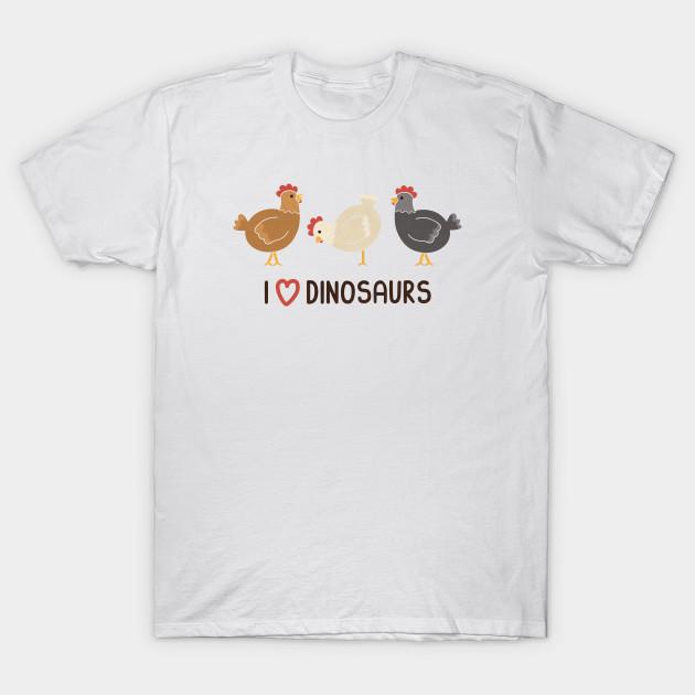 Men Black Print T-shirt I Love Dinosaurs No-Cut Transfer Paper Print Cotton Tshirt M белый