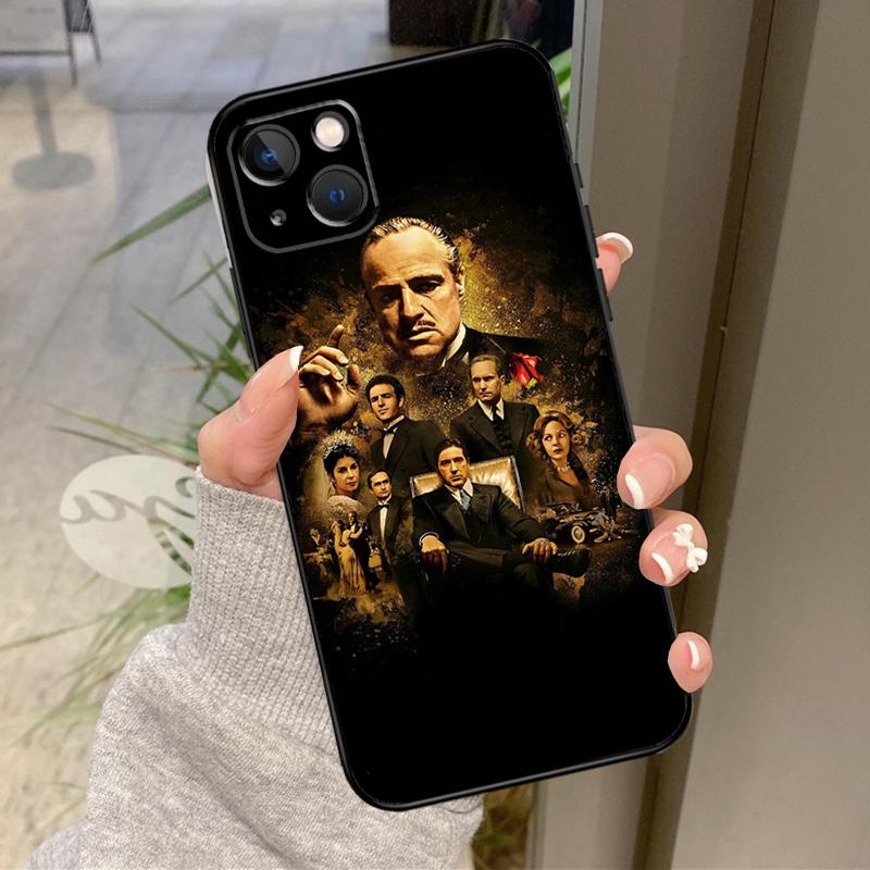 The Godfather Movie Italian Mafia Case For iPhone 17 Pro Max 15 14 13 12 11 16 Pro Max Plus 12 13 Mini 16e 17 Air Back Cover