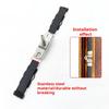Aluminum Alloy Kitchen Balcony Sliding Buckle Lock Seat Screw Sliding Window Lock Seat Lock Nail Accessories