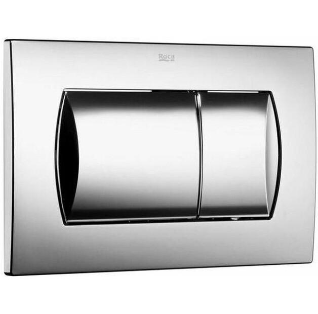 Tecla de autoclismo Roca Active 3/6 L cromado polido A8901160B1