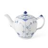 [Officially Imported] Royal Copenhagen Blue Fluted Half Lace Teapot, Approx. 700ml, 1070986