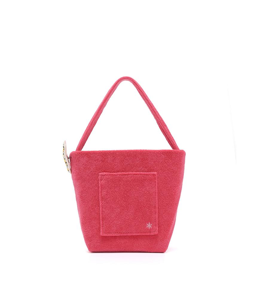 Snowpeak Apparel [Snowpeak X Hersi] Terry Mini Tote Bag (S25Mwftb79) Pink
