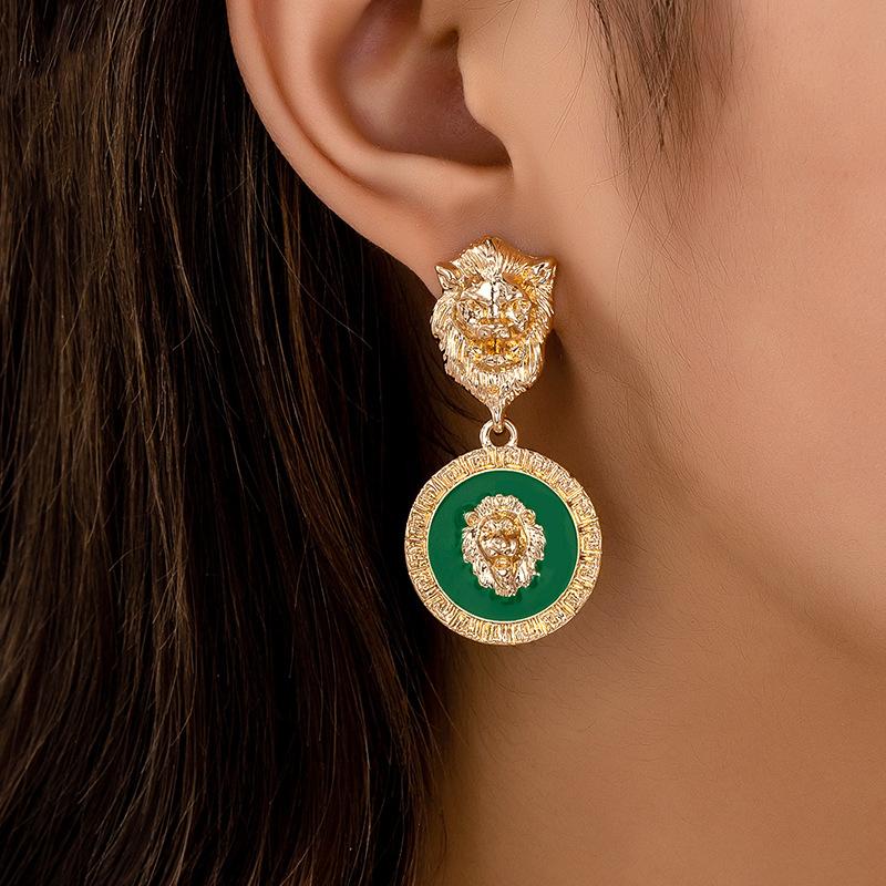 Пара женских модных серег-подвесок