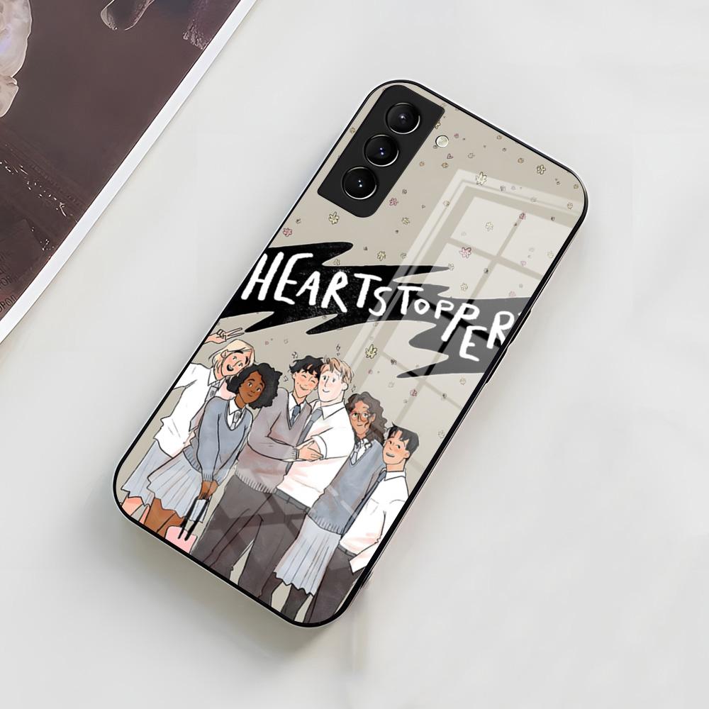 

Heartstopper Movie Tv Phone Case For Samsung A56 A36 A26 A16 A15 A25 A35 A55 A14 A34 A24 A54 Glass Case Samsung A52