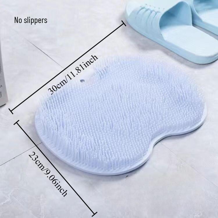 Lazy Person Back Rubbing Magic Tool Bath Magic Tool Shower Brush Wall Rubbing Back Rubbing Shower Towel синий