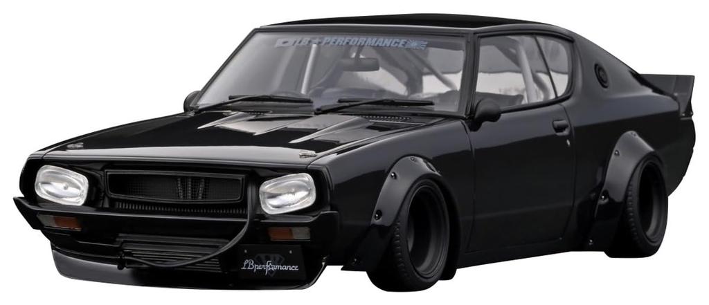 ignition model Kenmeri 2Dr Black finished product 1/18 LB-WORKS