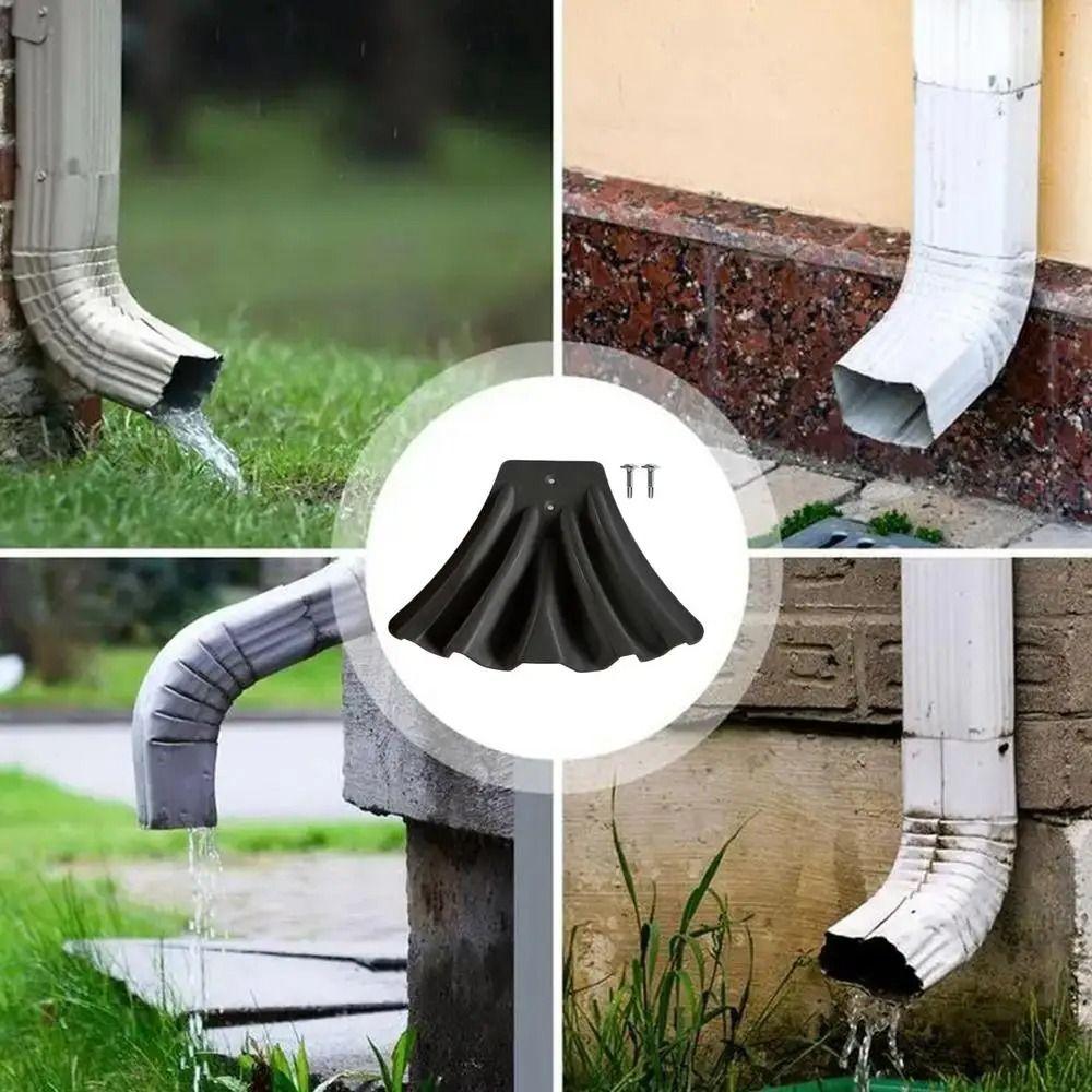 Prodlužovací díly okapového svodu Dávkovač okapového svodu Vynikající zpracování Efektivní hospodaření s vodou Rozptylovač dešťového okapu