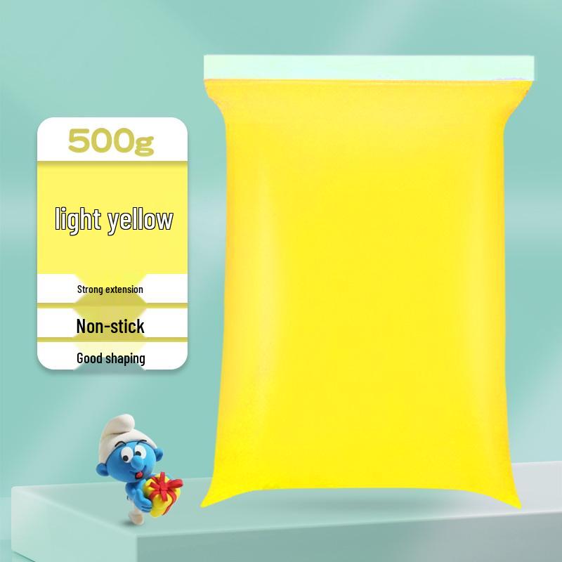 500g Weißer Kinder-Weltraumknete - Leicht, Großpackung für den Kindergarten