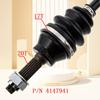 For POLARIS HAWKEYE 300 INTL & POLARIS SPORTSMAN 300 400 HO 1332340 1332341 CV Axle Driveshaft Rear Front  CV Joint Plunging Kit