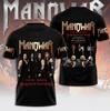 Manowar Tour 2026 The Blood Of Our Enemies 3D T-Shirt