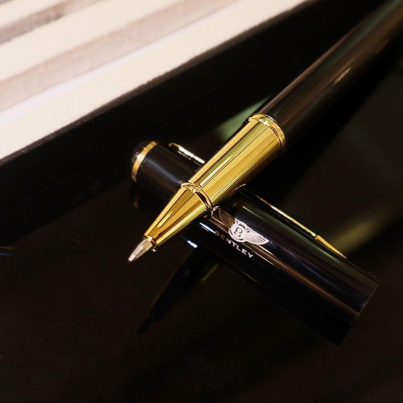 Metallic Neutral Pen High-End Business Office Writing Set For New Bentley Flying Spur Continental GT Bentayga Mulsanne Accessory