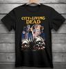 Vintage 90er Jahre Alt Die Nachtstadt von Live Dead Film Horror T-Shirt und Kinder T-Shirt Schwarz S-4XL
