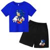 Anime Children's T-shirt, Cute and Charming Clothing for Boys and Girls In the Cool Summer, Short-sleeve and Shorts 2-piece Casual Set