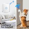 Wireless Waterproof Dog Training Doorbell with Touch Button, 60 Melodies, 5 Volume Levels, 1 Receiver + 2 Transmitters