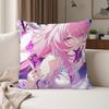 Video Game Honkai Star Rail Cyrene Pillow Case Suitable For Bedrooms Living Rooms Cars Home Decoration