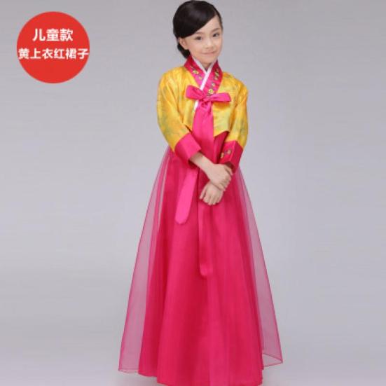 Barne-Hanbok, koreanske opptredenskostymer for barn, DaeJang Geum hye-dansekostymer, tradisjonelle koreanske kostymer