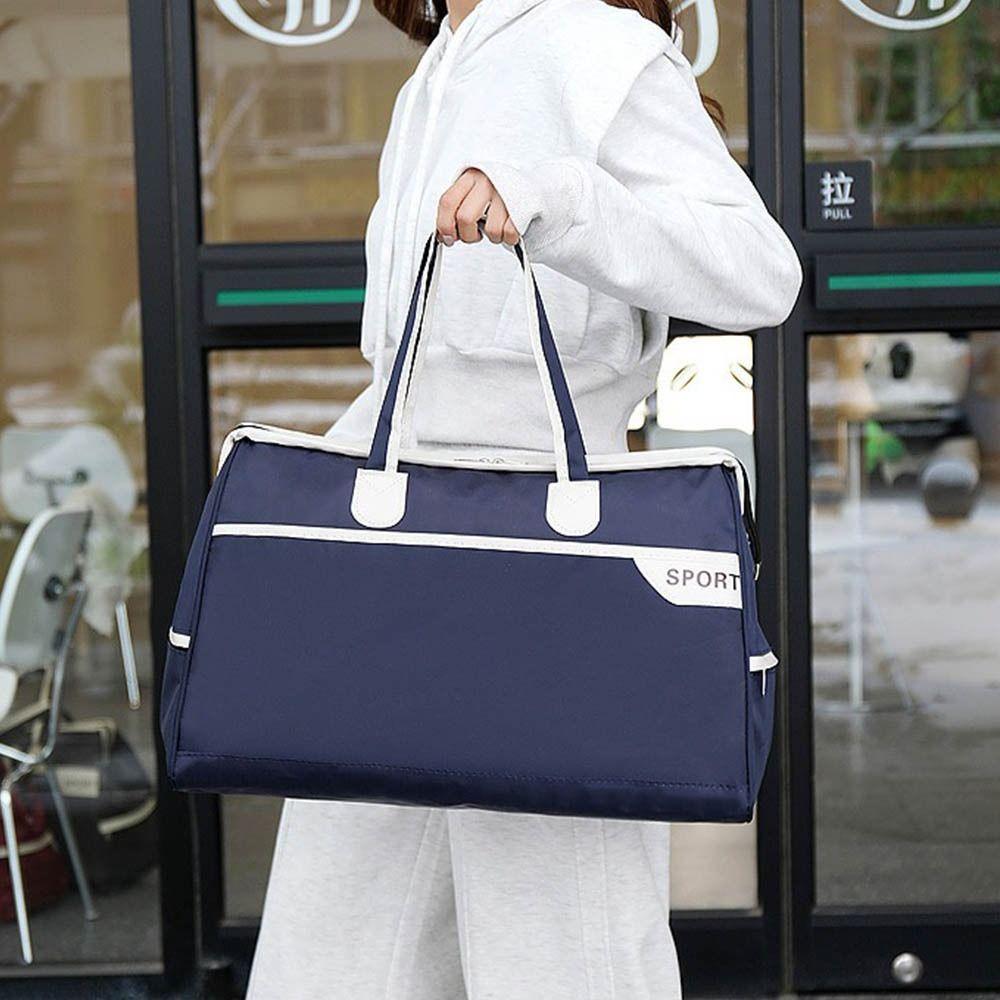 Waterproof Travel Luggage Bag Korean Style Gym Bag Sports Fitness Handbag Short-distance Travel