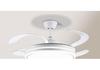 2026 Modern Invisible Ceiling Fan Light Chandelier for Dining, Living Room, Bedroom