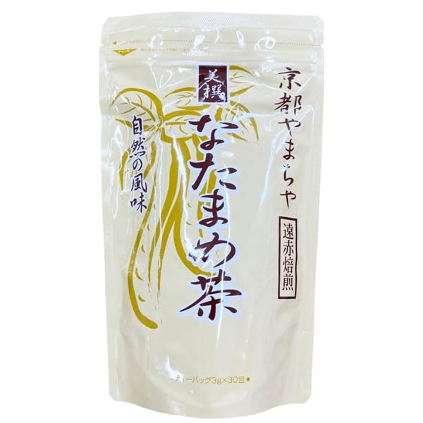 

Kyoto Yamachiya Bisen Natamame Tea 30 Tea Bags Set of 3