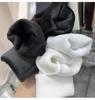Women's Velvet Half-High Collar Long-Sleeve Base Layer Top for Autumn/Winter