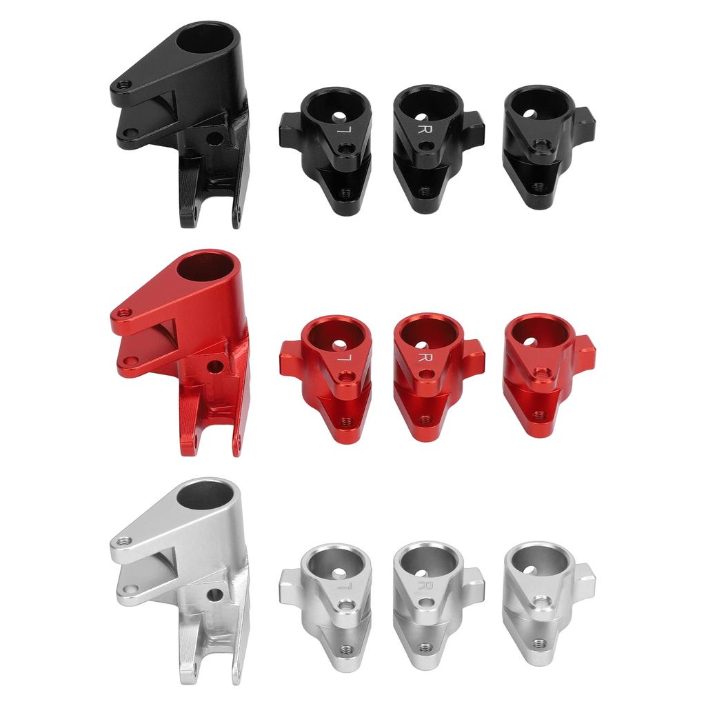 Axle Tube Link Mount Set Aluminum Counterweight Increase Link Rod Mount Adapter for SCX10 PRO