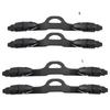 Replacement Scubas Fin Straps Quick Releasing Fin Straps Buckles Snorkeling Fin Straps Replacement Rubber Texture for Fin