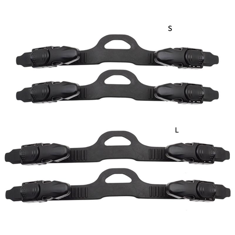 Replacement Scubas Fin Straps Quick Releasing Fin Straps Buckles Snorkeling Fin Straps Replacement Rubber Texture for Fin