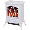 1kW-2kW Vintage Electric Fireplace Heater - White