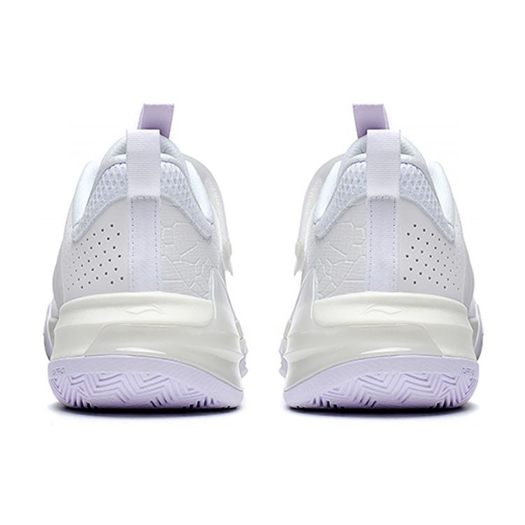 Li Ning Liren3 TEAM Abrasion Resistant Breathable Low Top Professional Basketball Shoes Men's Standard White ABAS095-3