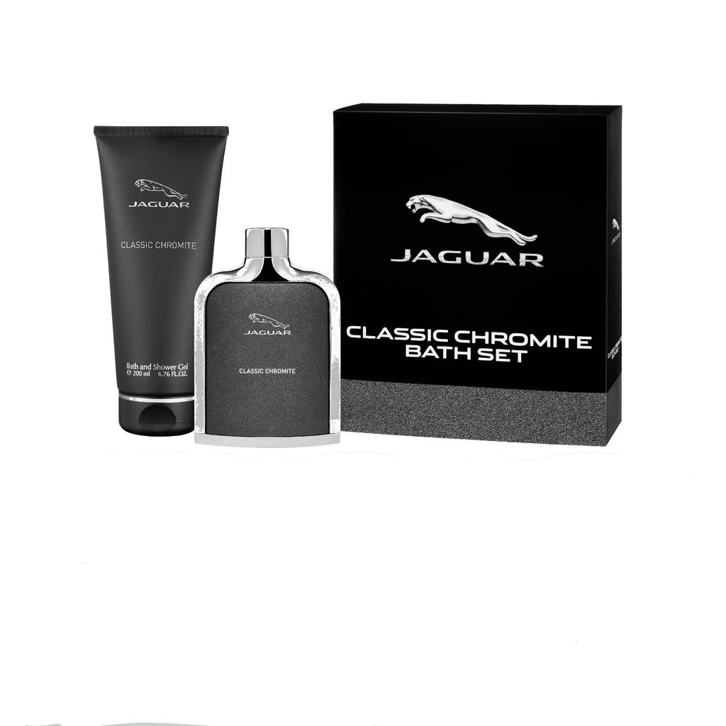 Jaguar Herren-Geschenkset Classic Chromite (Eau de Toilette 100 ml + Duschgel 200 ml)
