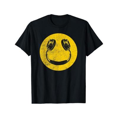 Europäische Größen Herren Vintage Grafik T-Shirt Rundhals Lässige T-Shirt Tops für Herren Lässiger Retro-Stil Ganzjahres-Komfort Passform