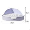 Potty Trainer Bedding Box Indoor with Snap Fastener Easy To Cleaning Pet Toilet for Guinea Pig