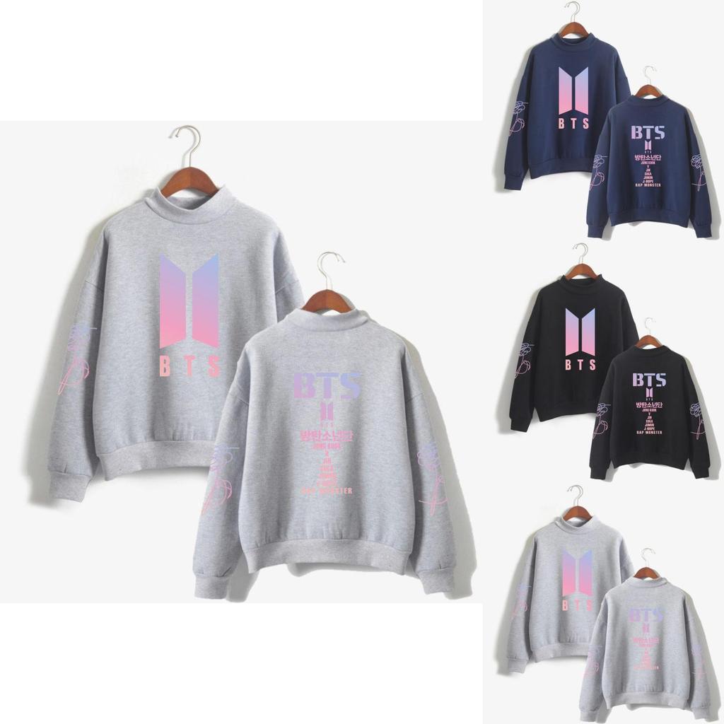 Bts Kpop In Bloom Sweater Unisex Jung Kook Hoodie Bangtan Boys Stylish Comfortable Cotton Blend