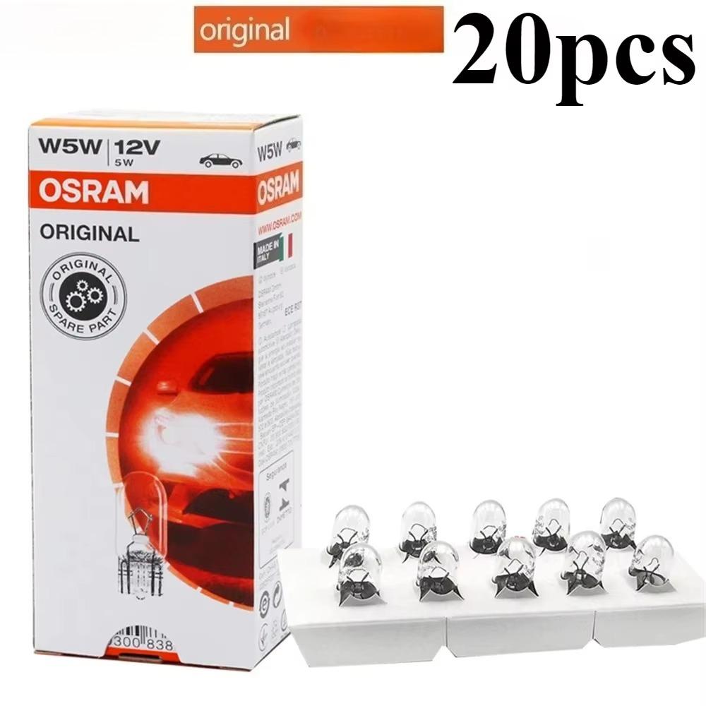 Original T10 W5W 6415 – 12V 5W Halogen Bulb for License Plate, Dome & Interior Lights, White, OEM Replacement"