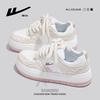 Landscape Painting Thick Rope Lace Platform Shoes Design Sense Four Seasons Board Shoes Outdoor Feet Small Casual Shoes Women