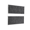 55111302AA Cabin Filter For Jeep Wrangler III (JK) 2.8 CRD/3.6 V6/3.8 Model 2007-2010 2011 2012 2013 2014-2019 55111302AA