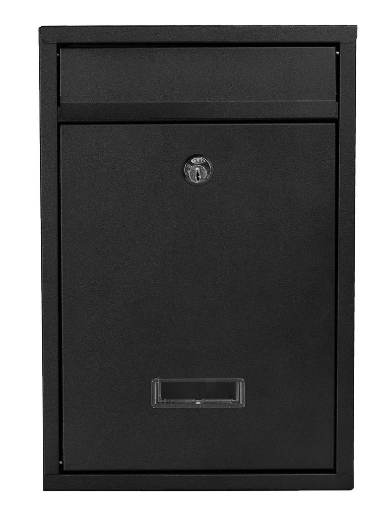 Gustav mailbox, black