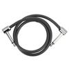 Gitarren Patchkabel Metall Rechtwinklig Gitarren Effektpedal Verbindungskabel zum Spielen