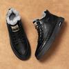 2026 New Fashion Winter Plush Casual Shoes Men's High Top Boots Windproof and Warm with Fleece Men's High-quality Ankle Boots