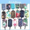 Fashion Ecofriendly Printing Foldable Shopping Bag Handbags Convenient Large Capacity For Travel Grocery Bag Folding Tote Pouch