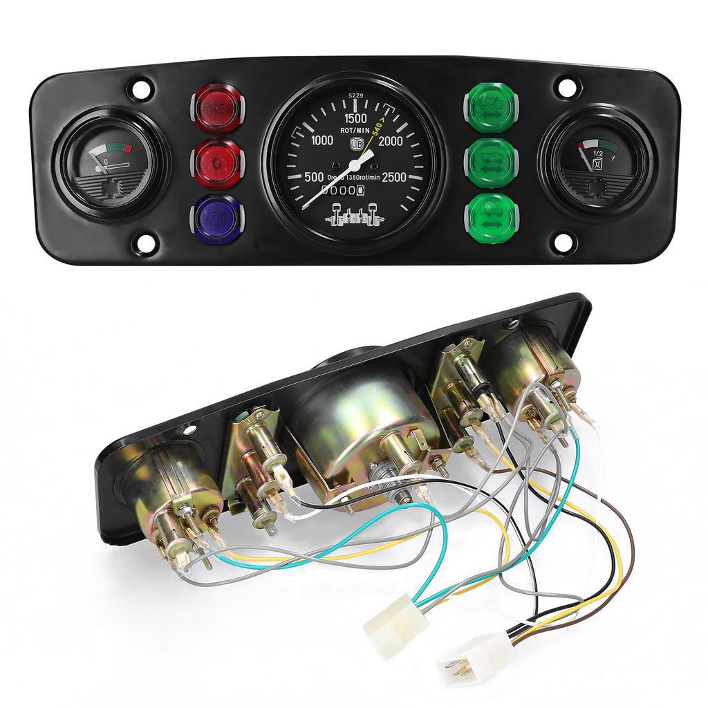 Multifunktionales Auto-Tachometer, Tankanzeige, Wassertemperaturanzeige, modifiziertes Kfz-Instrument